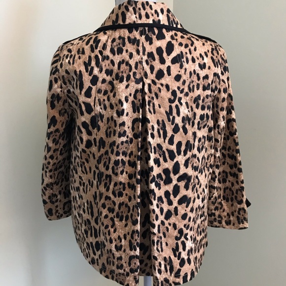 Animal Print Blazer - Picture 3 of 4